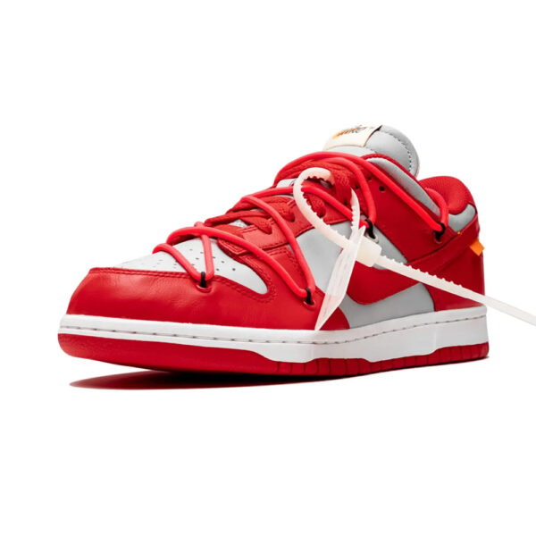 Nike Dunk Low x Off-White "University Red" - Image 3