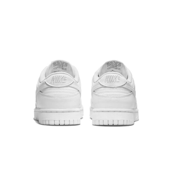 Nike Dunk Low "White/White" - Image 3